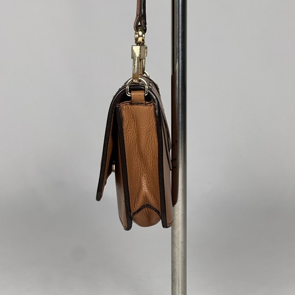 RARE GEM!! Tory Burch All T Crossbody Bag in Bark - Picture 11 of 16